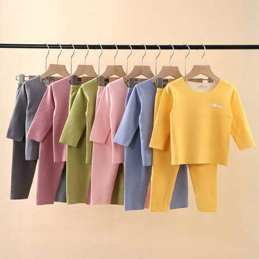 بيجامات دافئة مخمليه الاطفال -Warm velvet pajamas for children