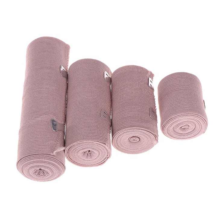 Medical Manufacturer High Elastic Latex Bandage First Aid 