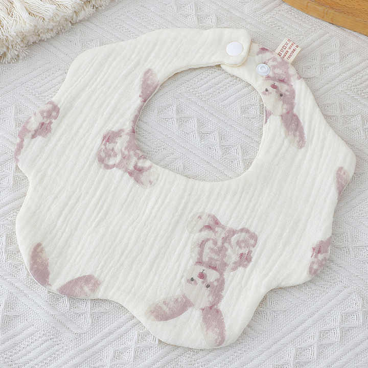 Newborn Organic Cotton-مريلة أطفال حديثي