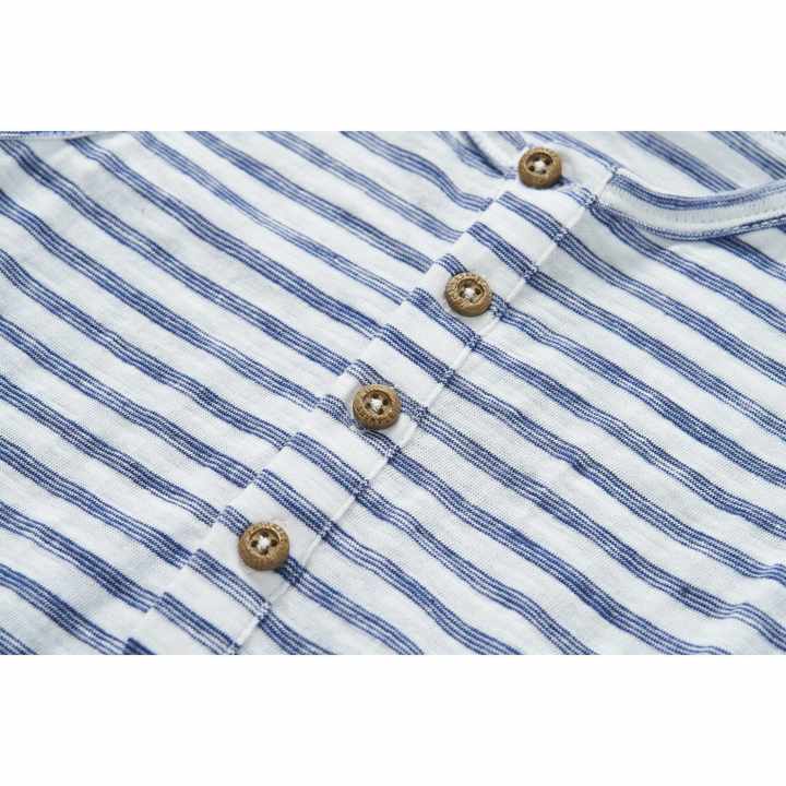 Cotton knitted romper 