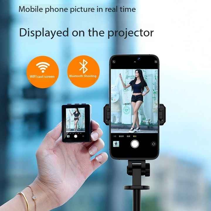 Professional Phone Tripod with Selfie Screen Original Screen Remote Control Selfie Stick Stabilizer Digital Tripod Accessories 