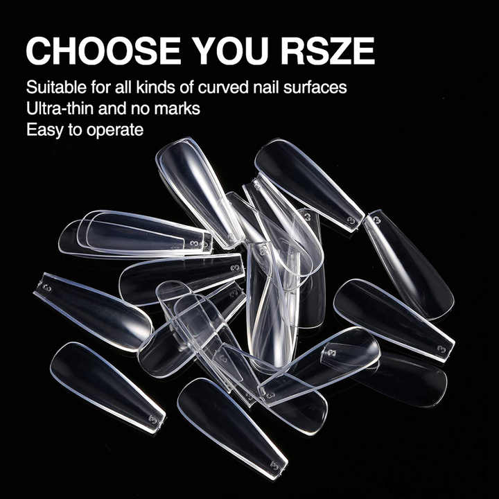High Quality Soft Gel Nail -أطراف تمديد الأظافر