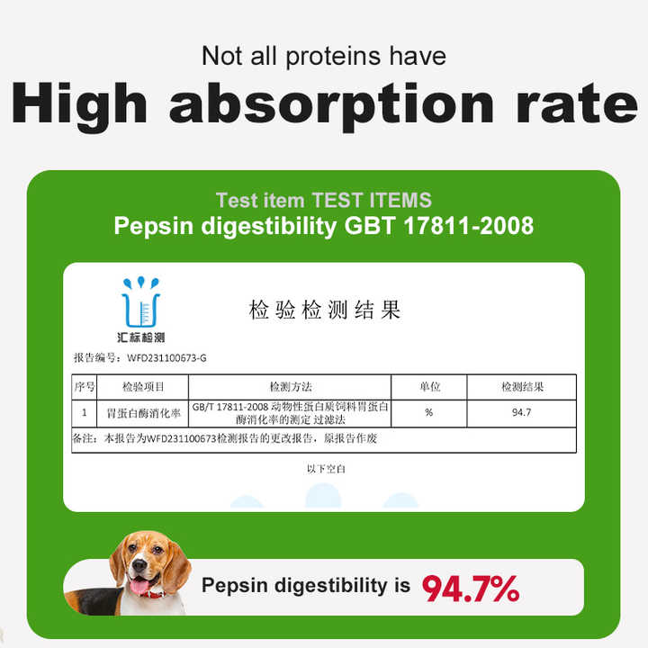 Sample Pet Food Manufacturer High Protein Dry Dog Food Pet Supplies Dog Food 