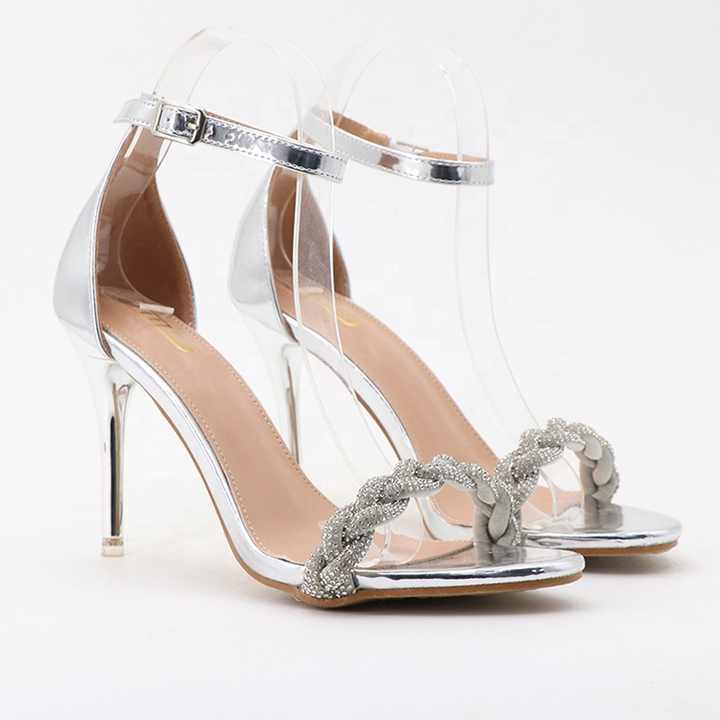 Women's summer heeled shoes 