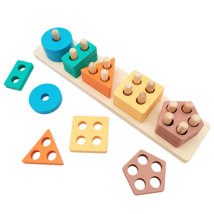 Montessori Educational Toys 1-3 Years Old Boys Girl 