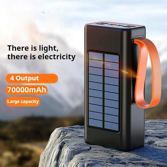 Portable solar phone charger 