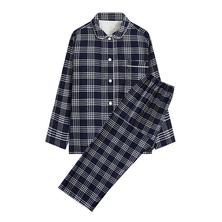 Men's loose cotton pajamas 