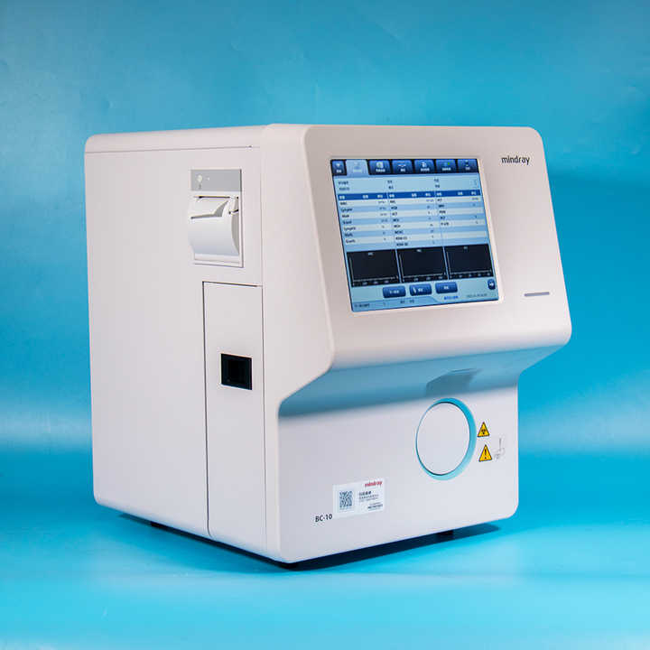 لوازم طبية من ميندري جهاز تحليل أمراض الدم الأوتوماتيكي بشاشة تعمل باللم Mindray Medical Supplies Automatic Hematology Analyzer with Touch Screen