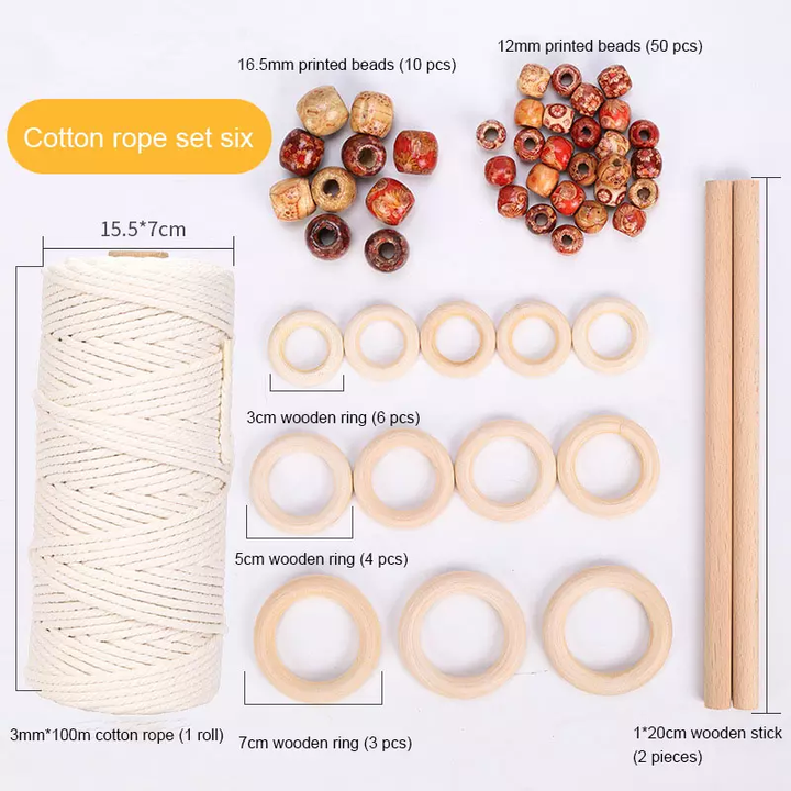 مجموعة تعليق نباتات الماكراميه،Macrame Plant Hanging Kit,
