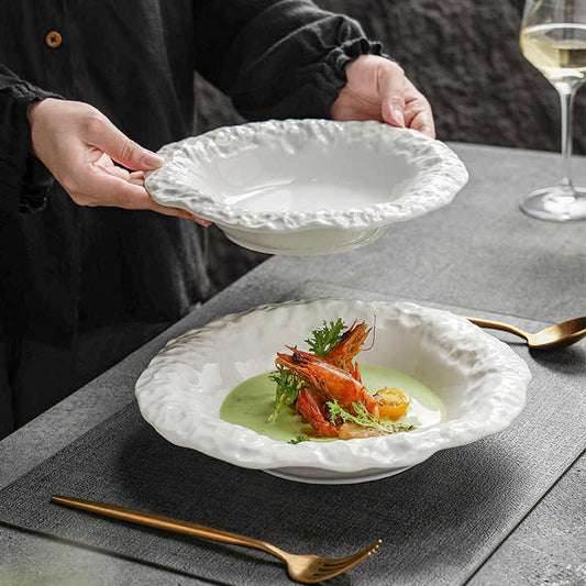 A luxurious plate of soup 