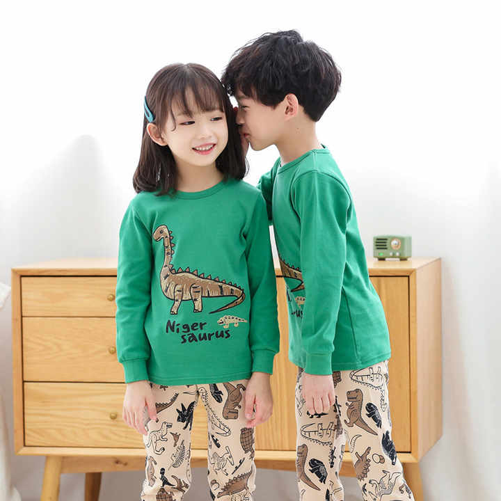 New Children's Pajamas Set of Fall and-مجموعة بيجامات أطفال جديدة