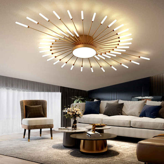 living room lighting fireworks 