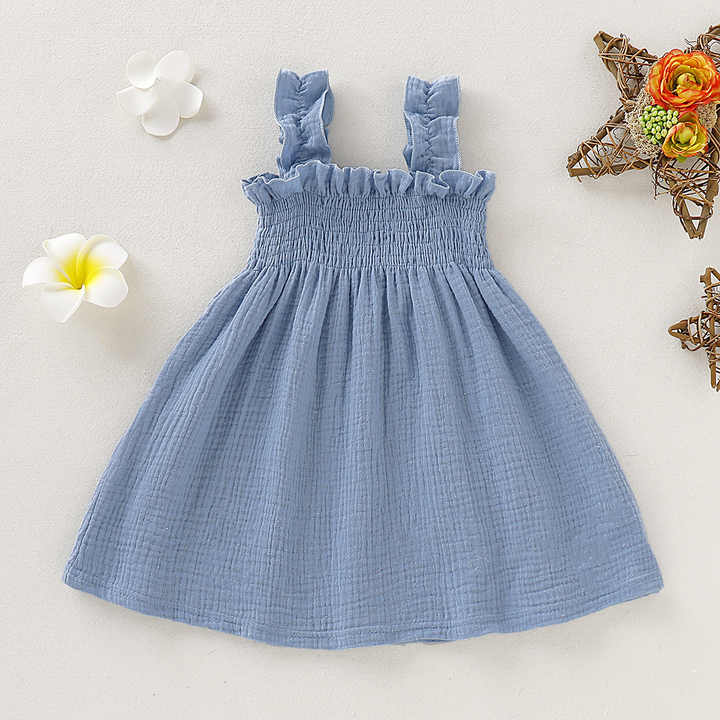 Girls Frock Kids Dress Style Baby Clothes-فستان بناتي للأطفال