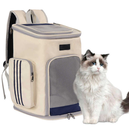 Foldable Pet Carrier Backpack-حقيبة ظهر قابلة للطي