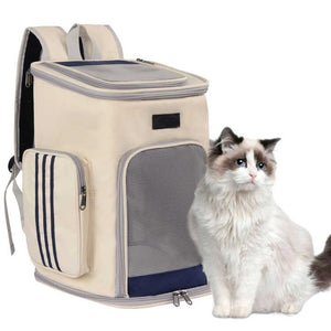 Foldable Pet Carrier Backpack-حقيبة ظهر قابلة للطي