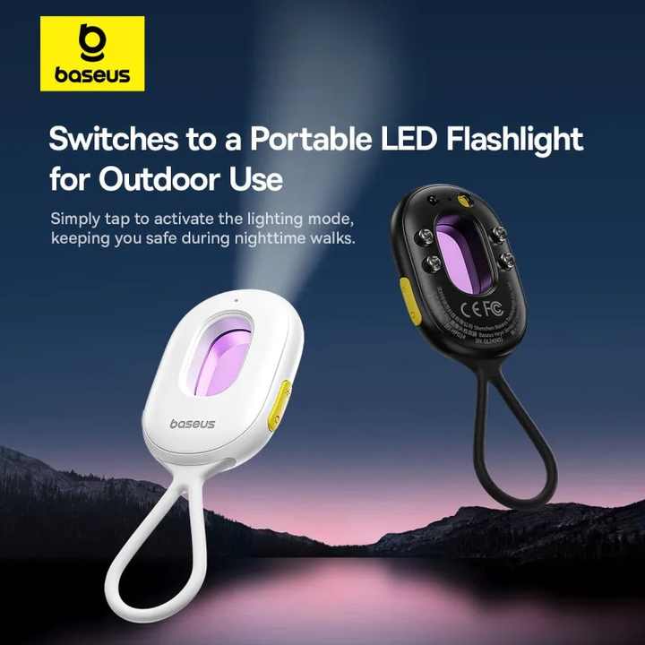 Hanging security alarm detector 