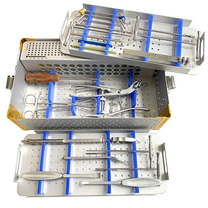 Several tools for treating dissections and upper limbs first aid 