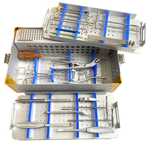 Several tools for treating dissections and upper limbs first aid 
