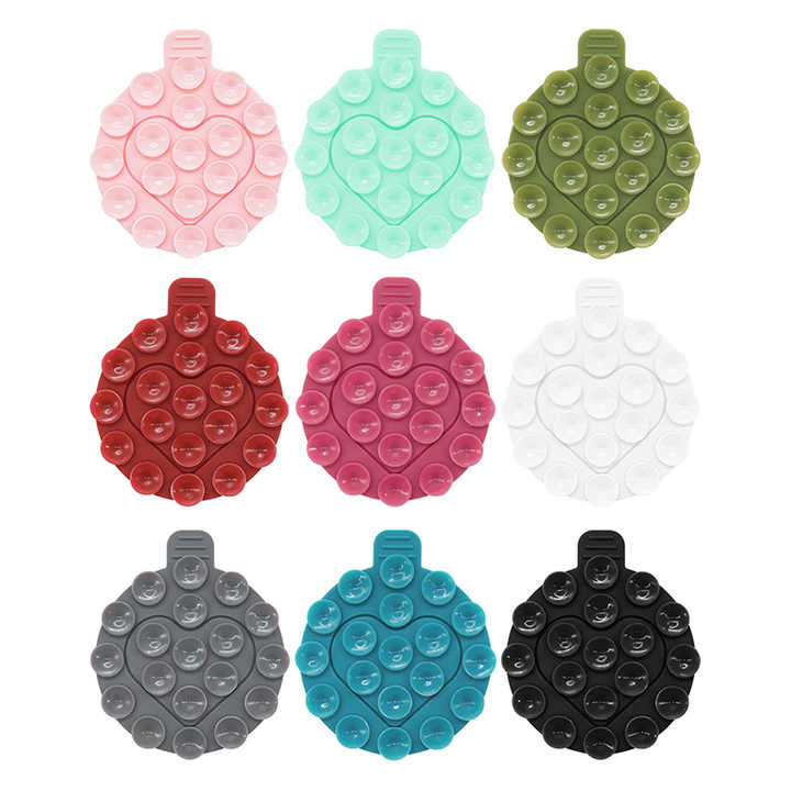 Double-sided circular suction silicone 