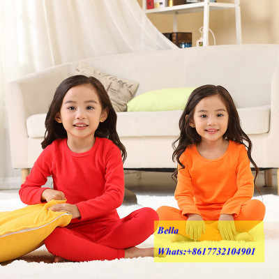 Children's cotton pajamas 