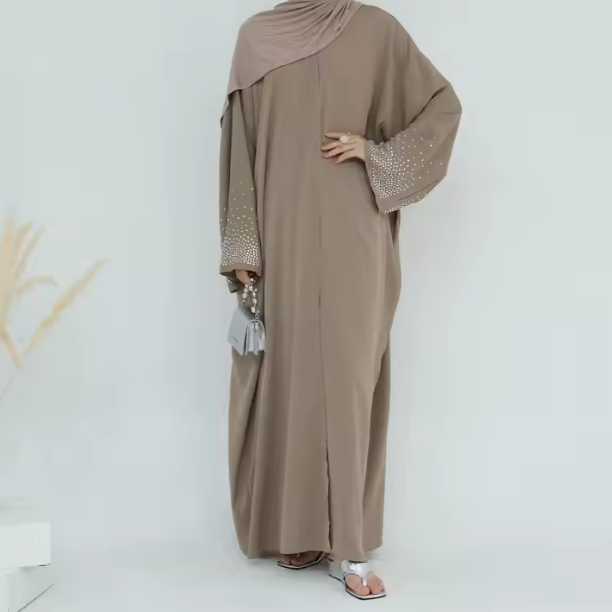 Luxurious colorful abaya 