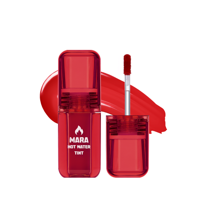 Korean Brand Black Long-lasting Lipstick Water Texture Mara Hot Water Pigment LV05 Mara Panic Vegan Shiny Lip Gloss Wholesale 