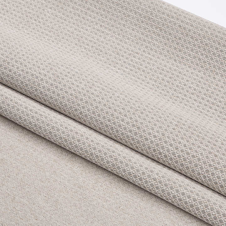 Knitted Woven Plain Style with Dyed Pattern for Interior - ستارة تعتيم عصرية فاخرة مصنوعة من البوليستر