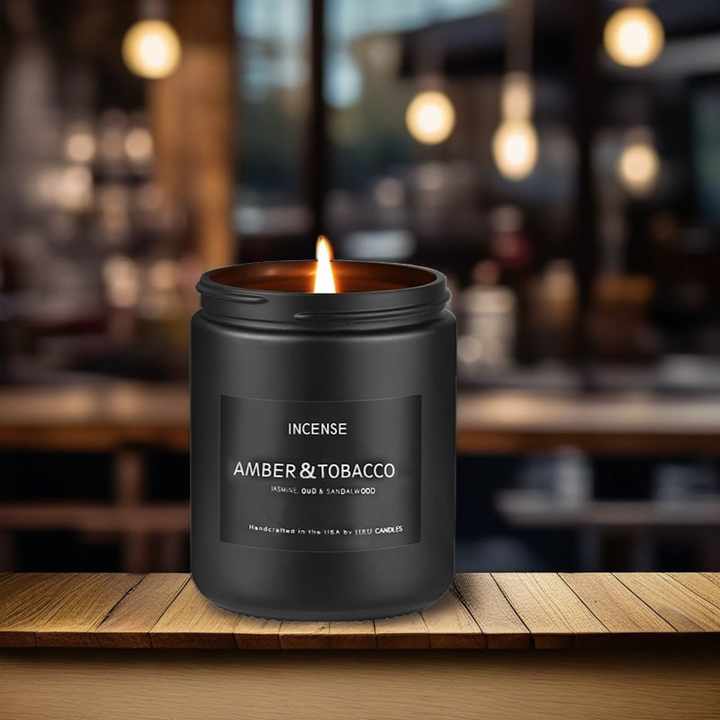 Men Aromatherapy Gift Set Soy Candle 