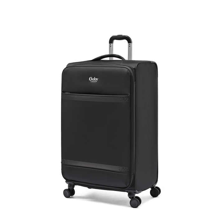 High Quality Flexible Fabric Luggage 4 Inch Wheels Oxford Waterproof Travel Bags with Spinner Zipper