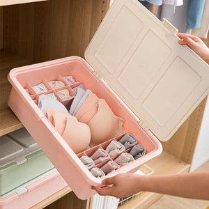 Factory Wholesale Durable PP Plastic Under Bed Storage Box with Lid 