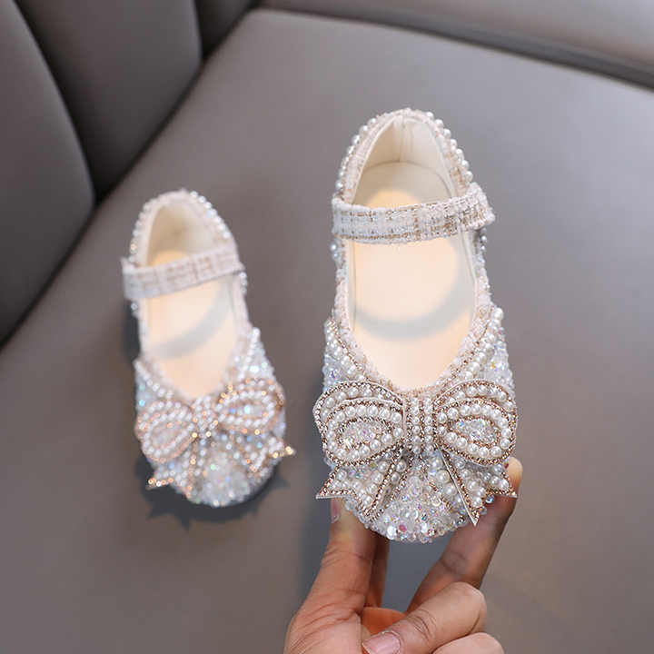 Girls' party flat shoes 