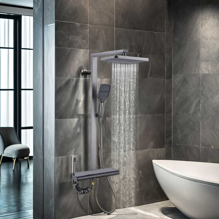 مجموعة دش مطري-Rain shower set