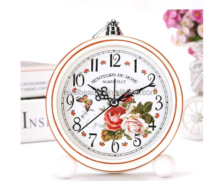 antique analog alarm clock 