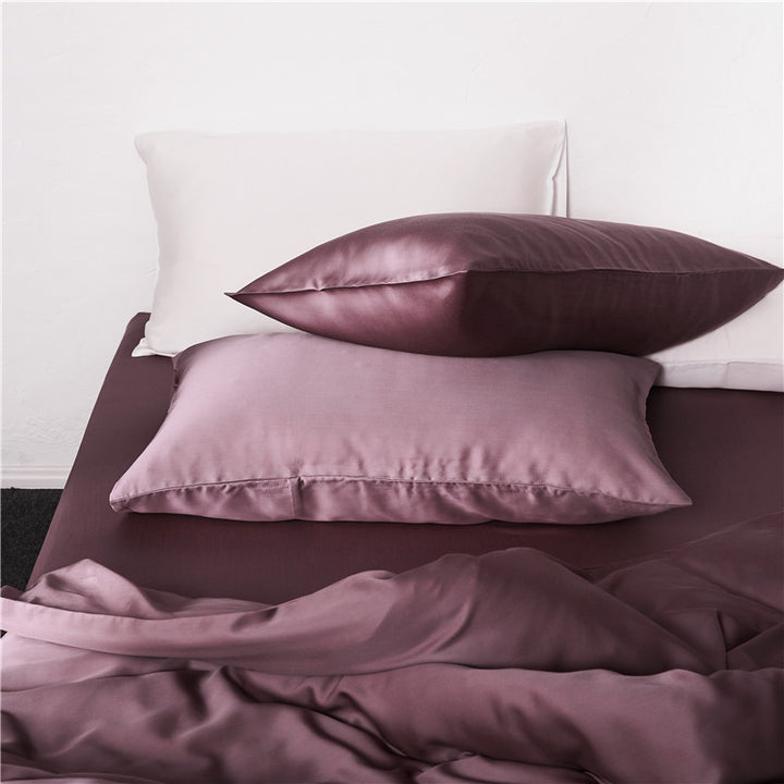 Fitted Sheets with 4 Pillowcases طقم ملاءات من الخيزران، 6 قطع، مقاس كوين،،