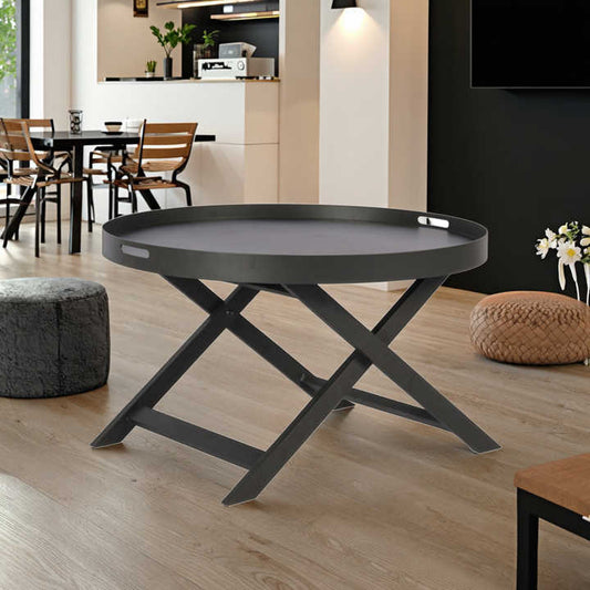 Modern Style Metal Coffee Table 