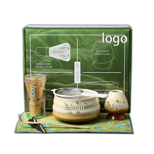 OEM ODM 4 to 9PCS Matcha Gift Set-مجموعة هدايا ماتشا
