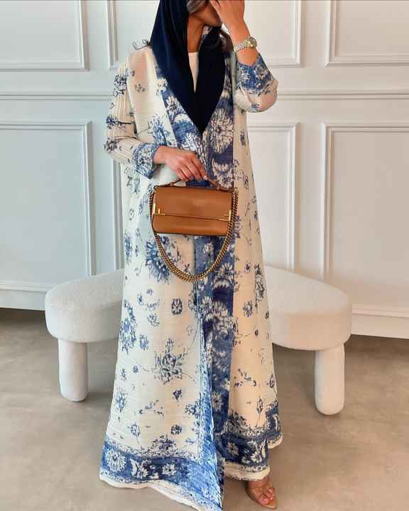 Colorful abaya 