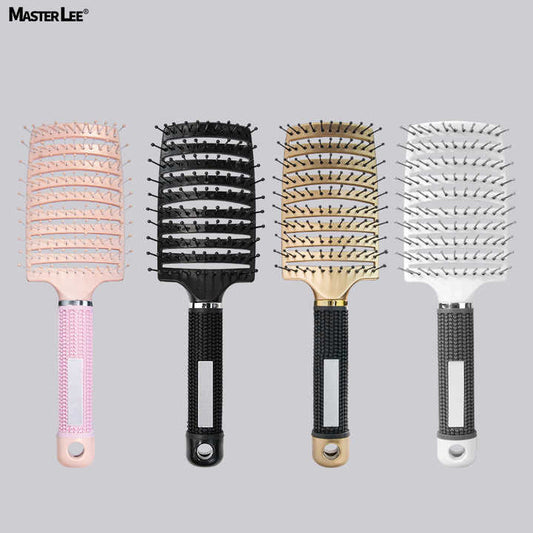 Factory Masterlee Brand Waterproof Vented Hair. فرشاة شعر منحنيه مقاومة للماء من ماركة Masterlee، مزودة