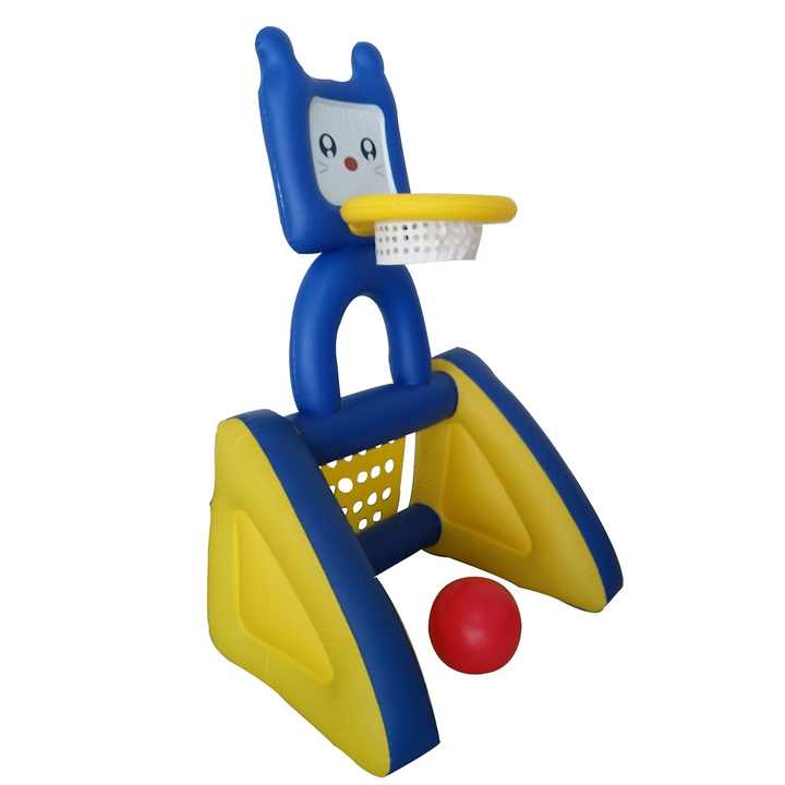 Basketball Set Hoop Game Toy Inflatable-مجموعة لعبة كرة السلة