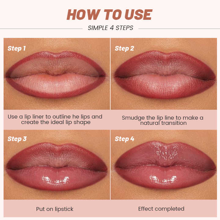 Lip makeup set