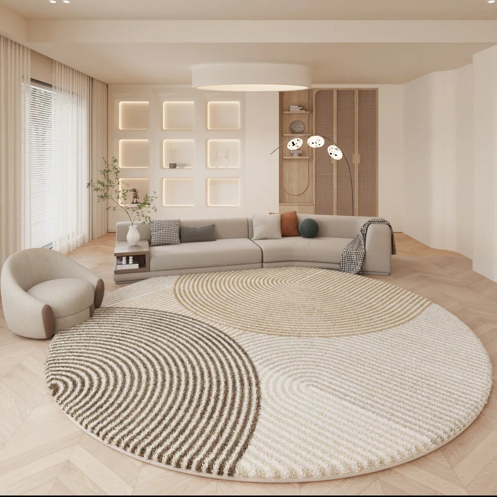 circular rug