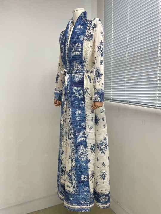 High quality printed women's abaya 