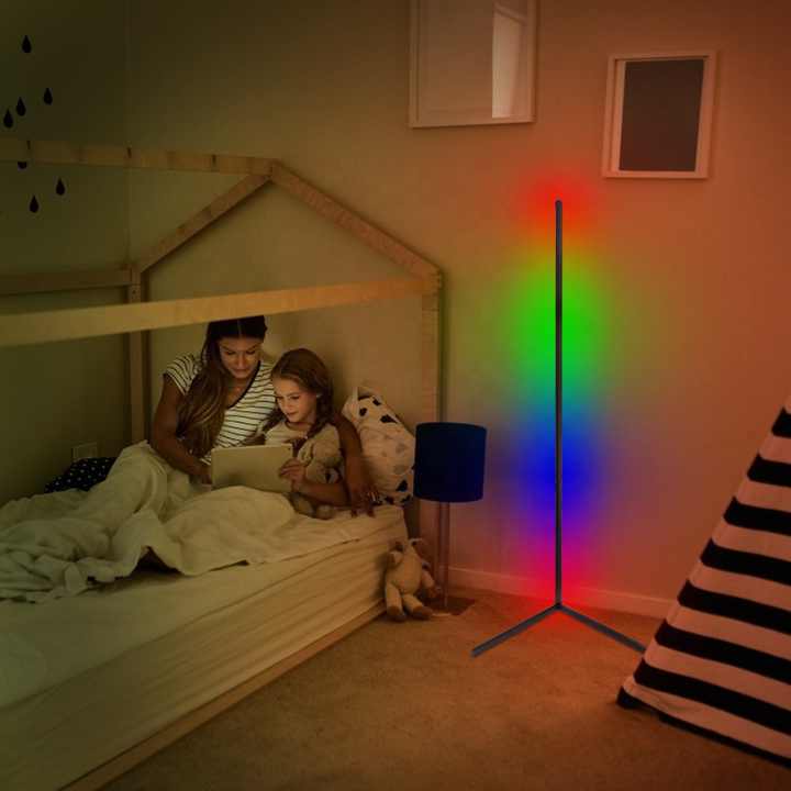 مصباح أرضي قائم بذاته بحامل