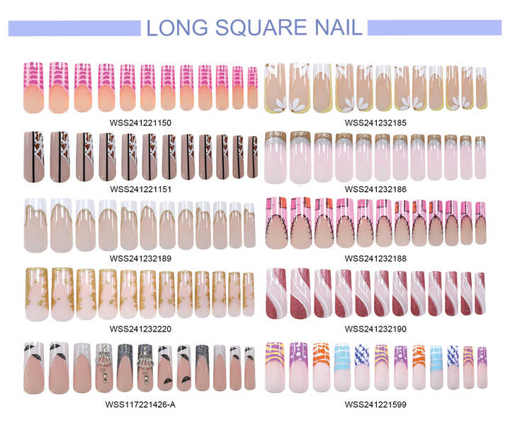 Wholesale Price Faux Ongle -أظافر صناعية طويلة