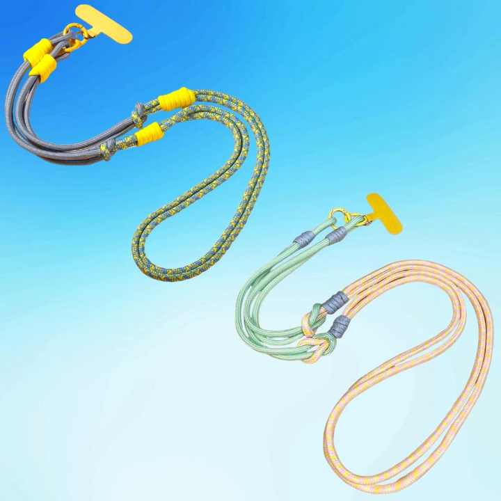 Wholesale Adjustable 5" Crossbody Lanyard for Cell Phone Colorful Neck Strap with Phone Clip 