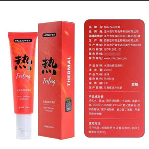 Sexual lubricant gel for men and women