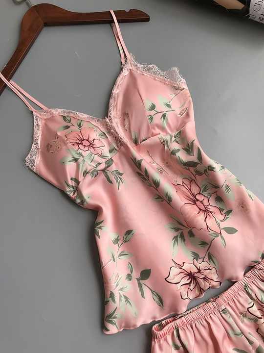 satin pajama set 