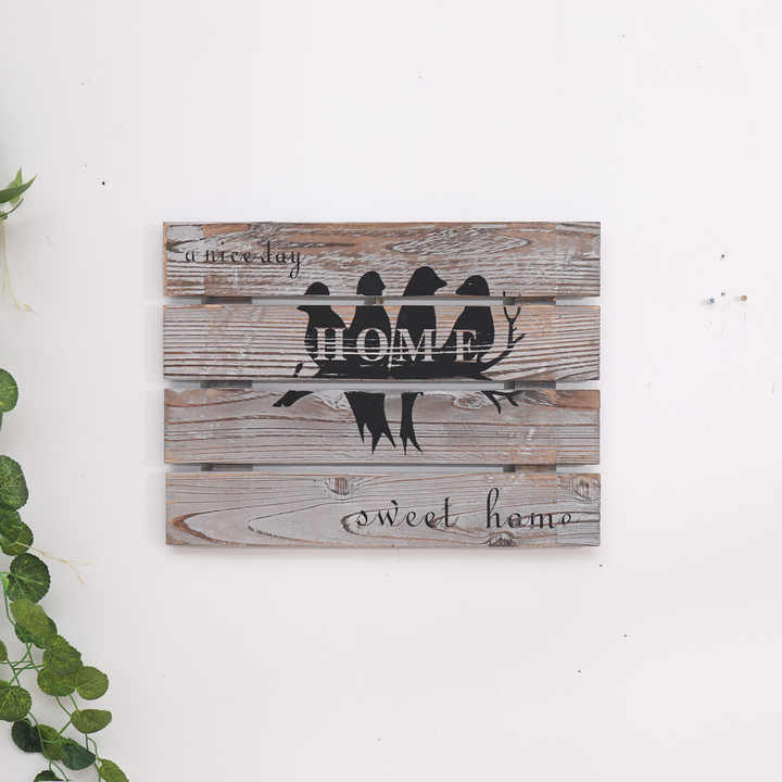 Wooden Crafts Home Wood Planks Carved 