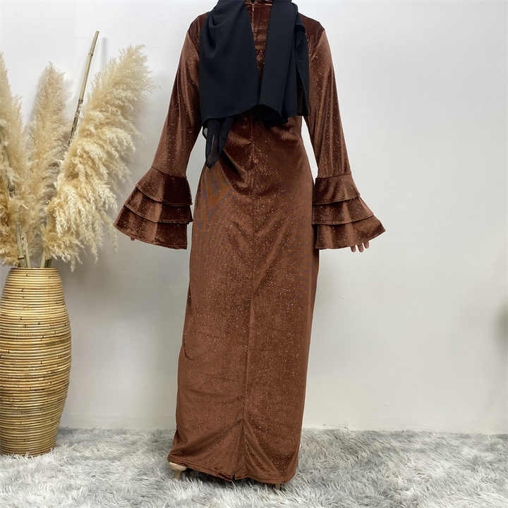عبايات  ملونة لامعه