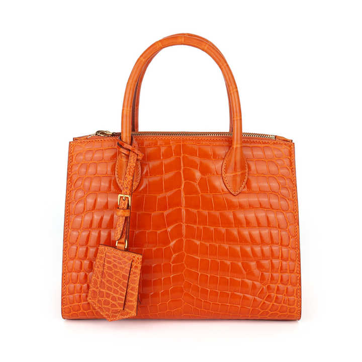Designer Classic Genuine Alligator Crocodile Women's Handbags 